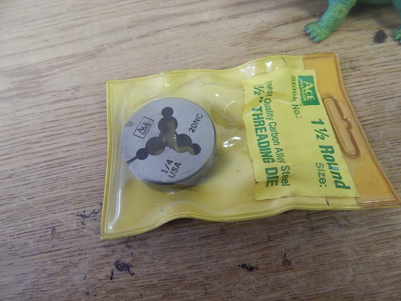 NEW Ace Hanson 1-1/2 Round 20NC Threading Die *FREE SHIPPING*