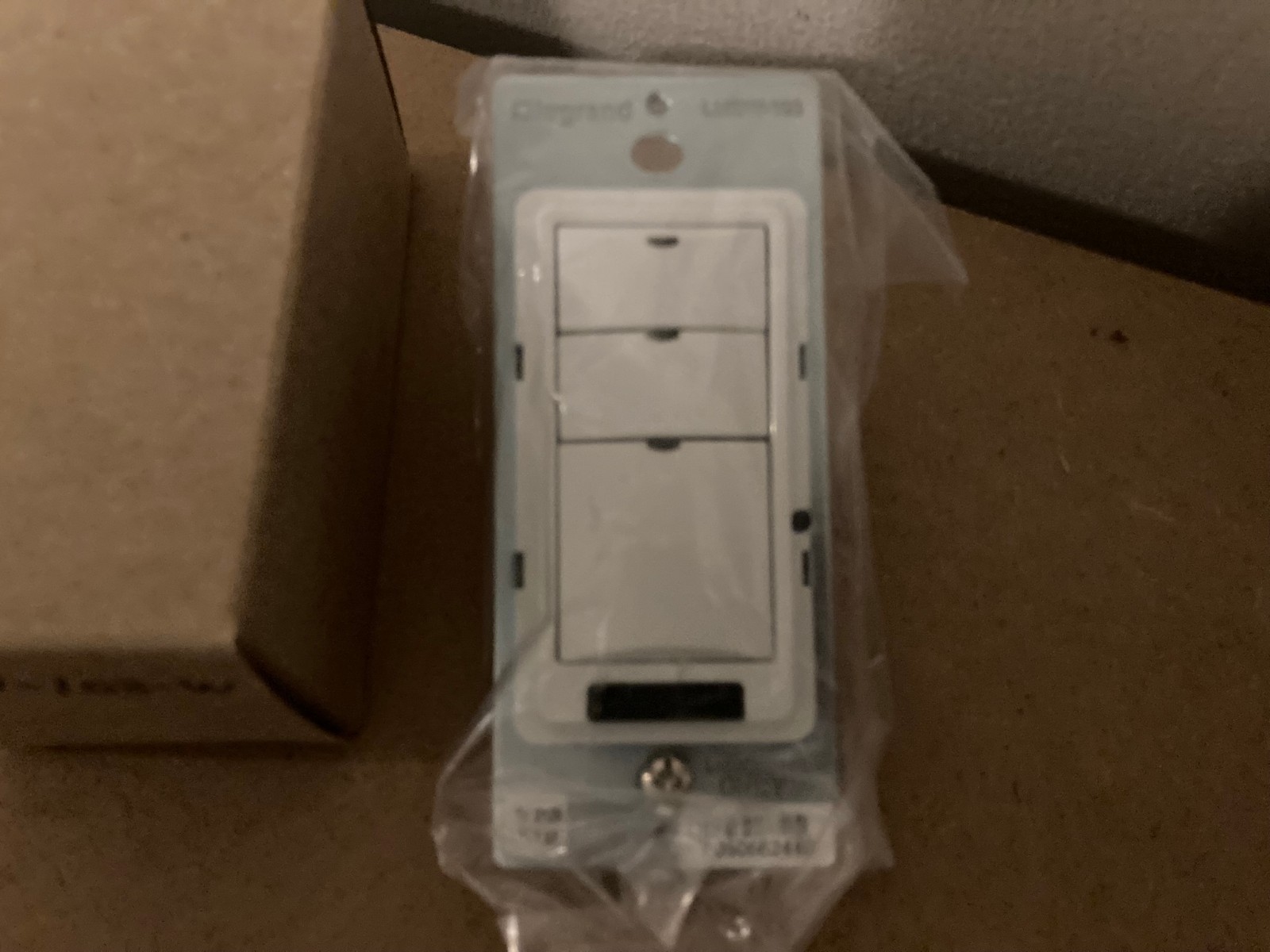 Wattstopper LMSW-103-W Digital Switch, 3-button w/ infrared