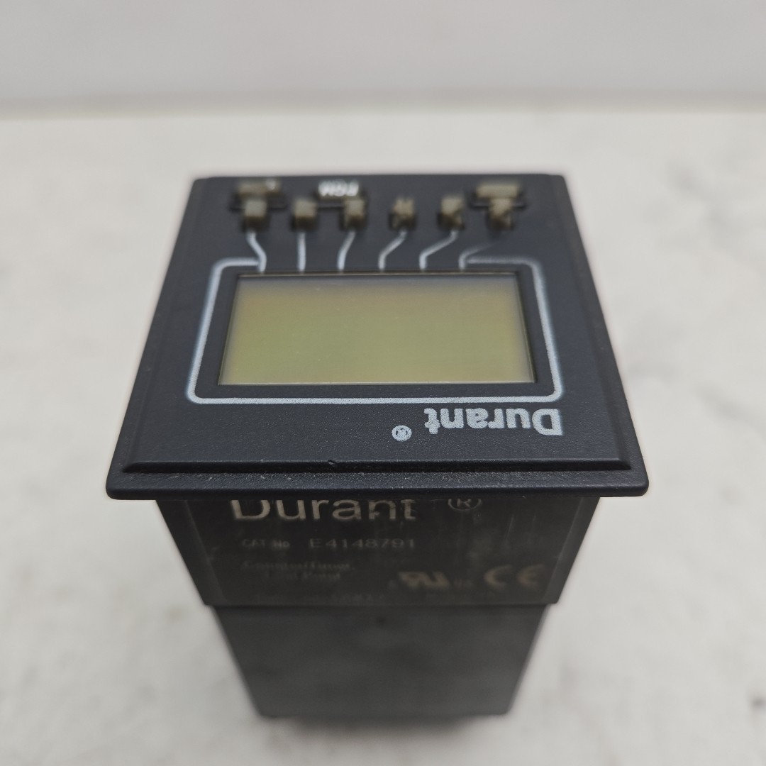 Durant E4148791 Counter Timer 5A 250V 50/60HZ 1 Set Point 1/6Hp 250Vac Used
