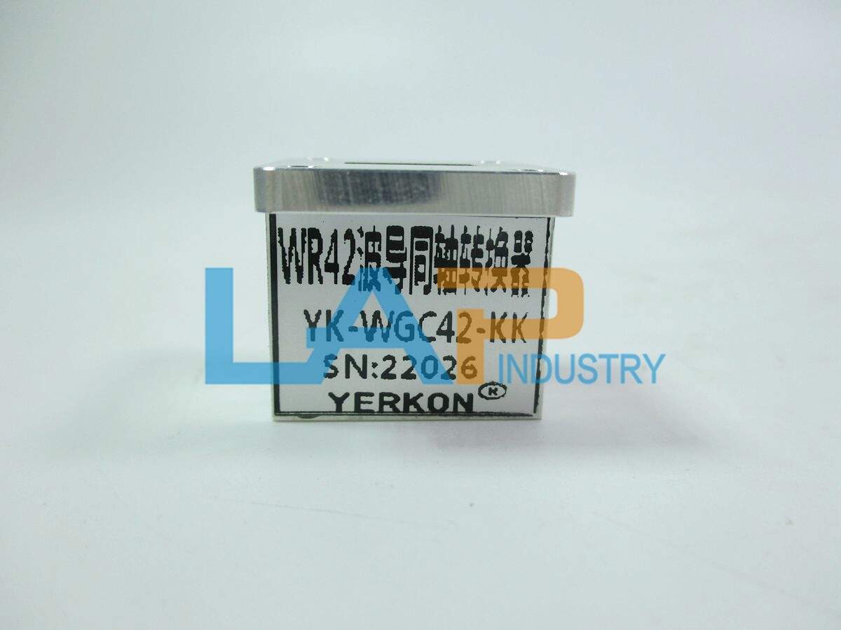 QTY:1 NEW FOR YERKON BJ220 17.6-26.5GHz Waveguide Coaxial Adapter Converter 1.2