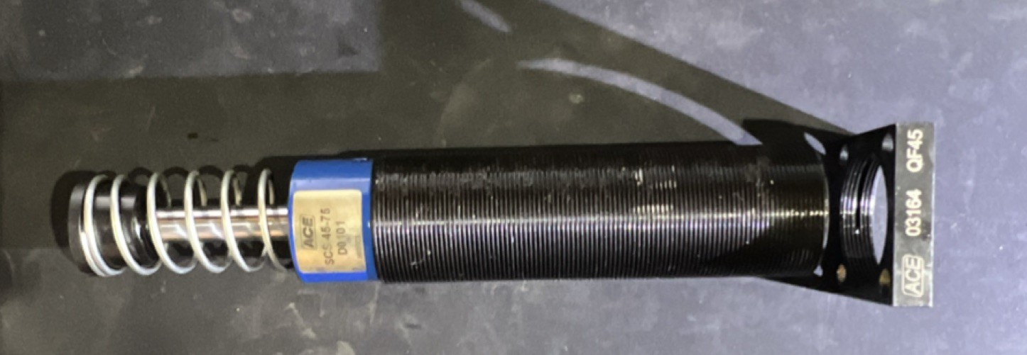 ACE SCG 45-75 Industrial Shock Absorber 03164 QF45 Mounting Flange Heavy Duty