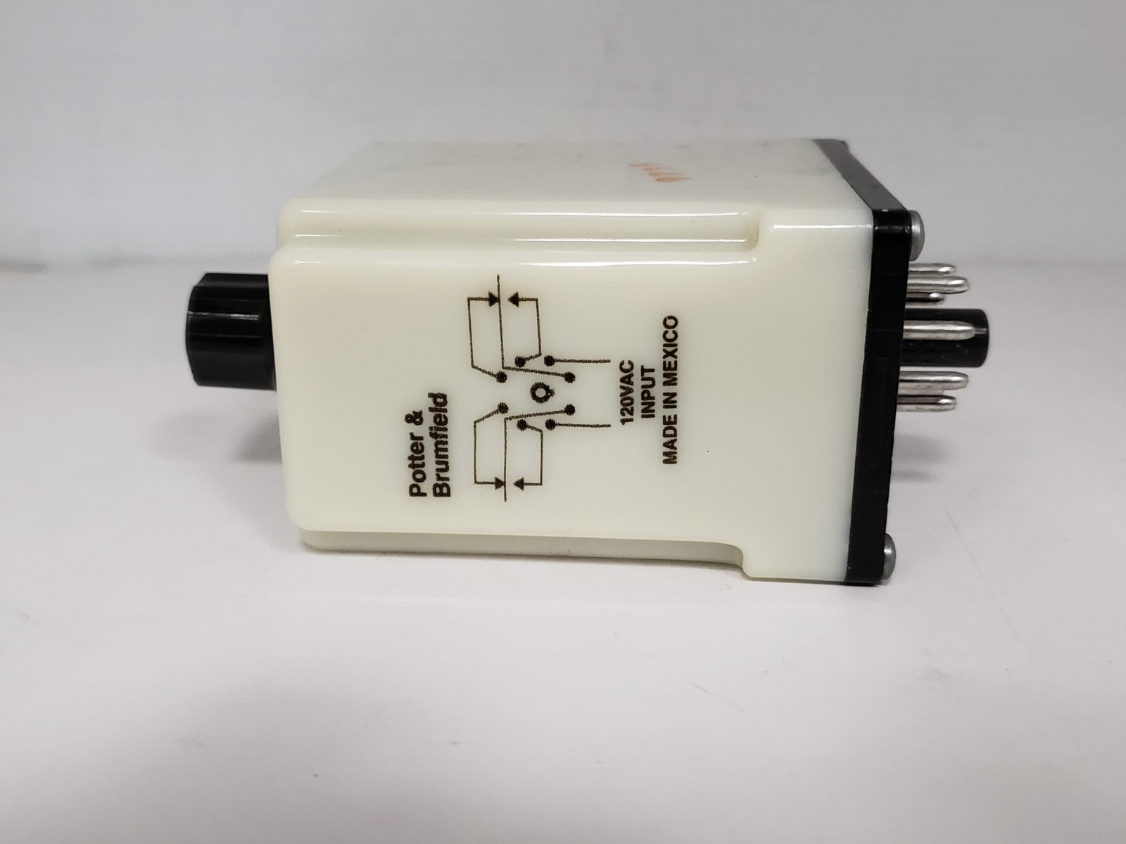 POTTER & BRUMFIELD CHB-38-70002 TIME DELAY RELAY 10A 120VAC 8 PIN NIB
