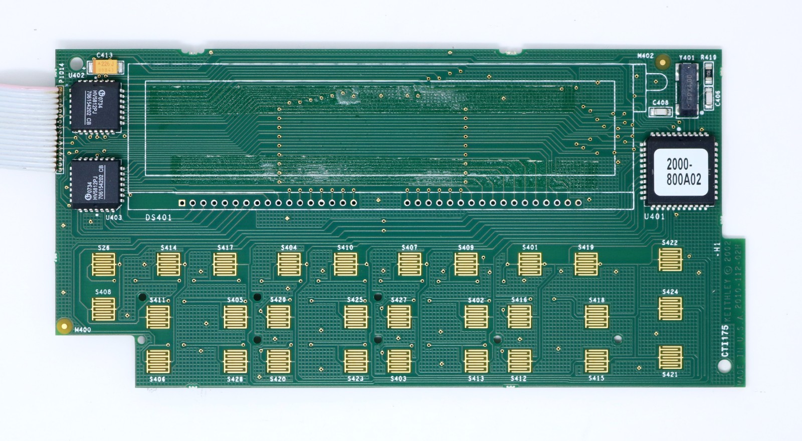 VFD to LED Display Replacement SERVICE – Keithley 2000/2015/2010 – LED Upgrade