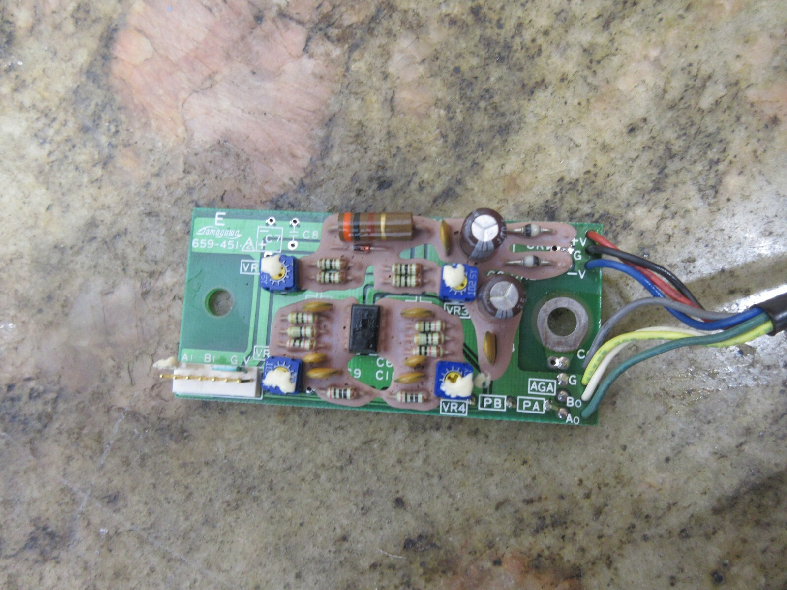 TAMAGAWA SPINDLE MOTOR ENCODER CIRCUIT BOARD 659-451-2