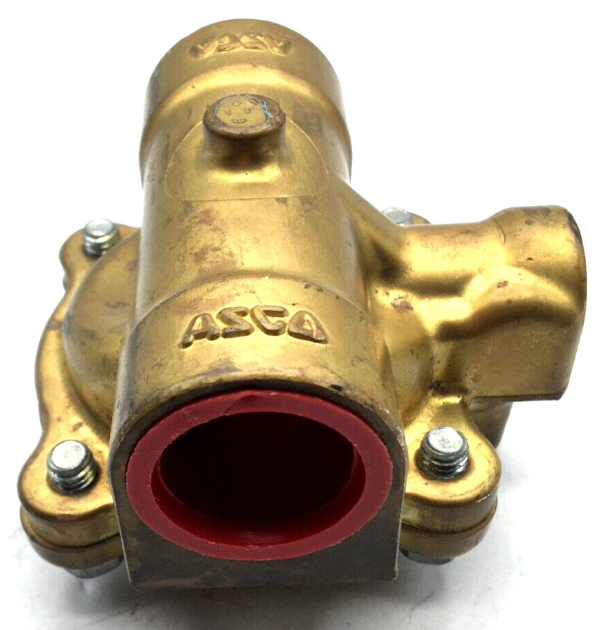 Asco Brass Solenoid Valve New Read