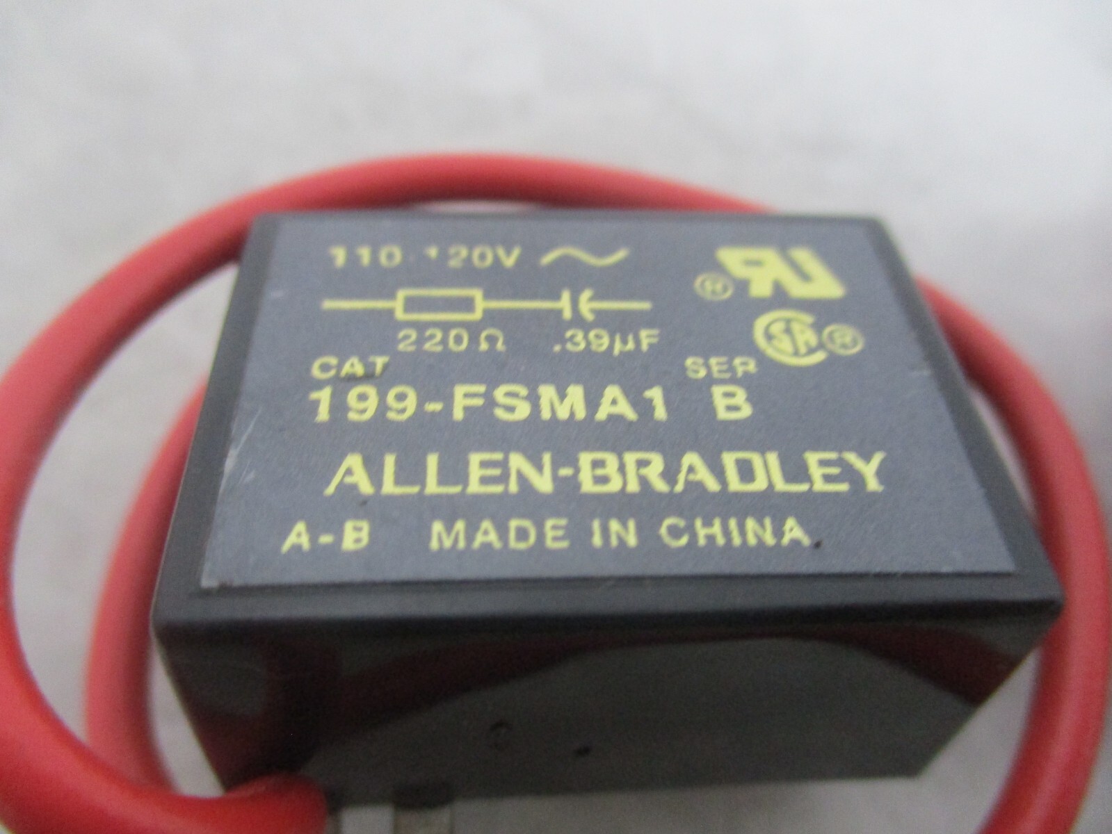 LOT OF 2 ALLEN BRADLEY 199-FSMA1 SURGE SUPPRESSORS, U0055
