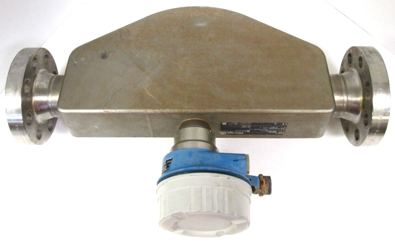 ENDRESS + HAUSER, PROMASS E, 2″ 600#, 316 SST FLANGES, 8E1B50-1654/0, USED