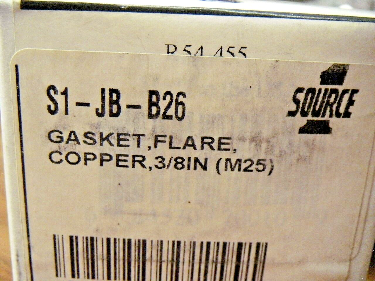 Just Better JB B2-6 Copper 3/8″ (M25) Flare Gasket Qty = 5