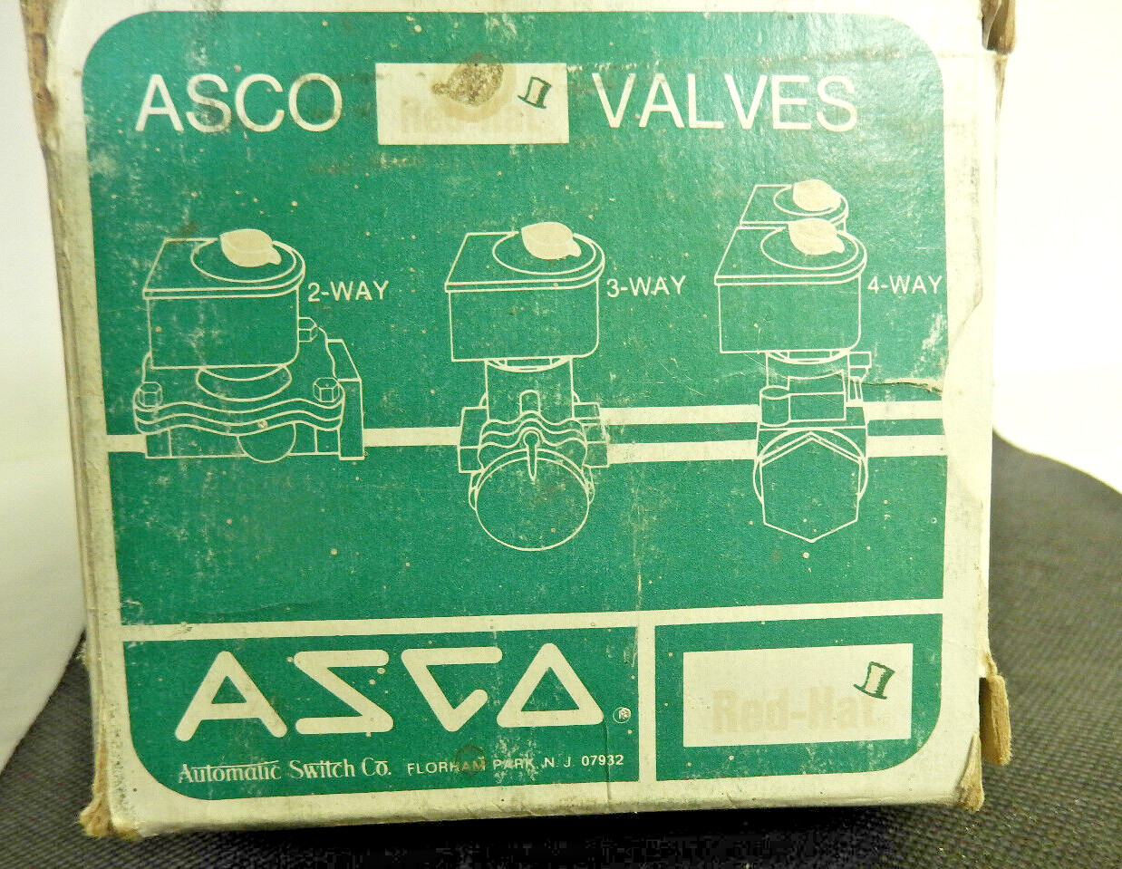 { NOS ASCO 8262C43 SOLENOID VALVE 120V COIL 6W 1/8”
