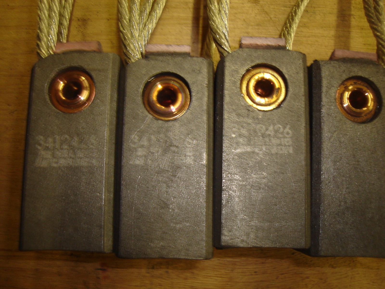 LOT OF 10 NEW HELWIG 3412426 CARBON MOTOR BRUSHES FREE SHIPPING