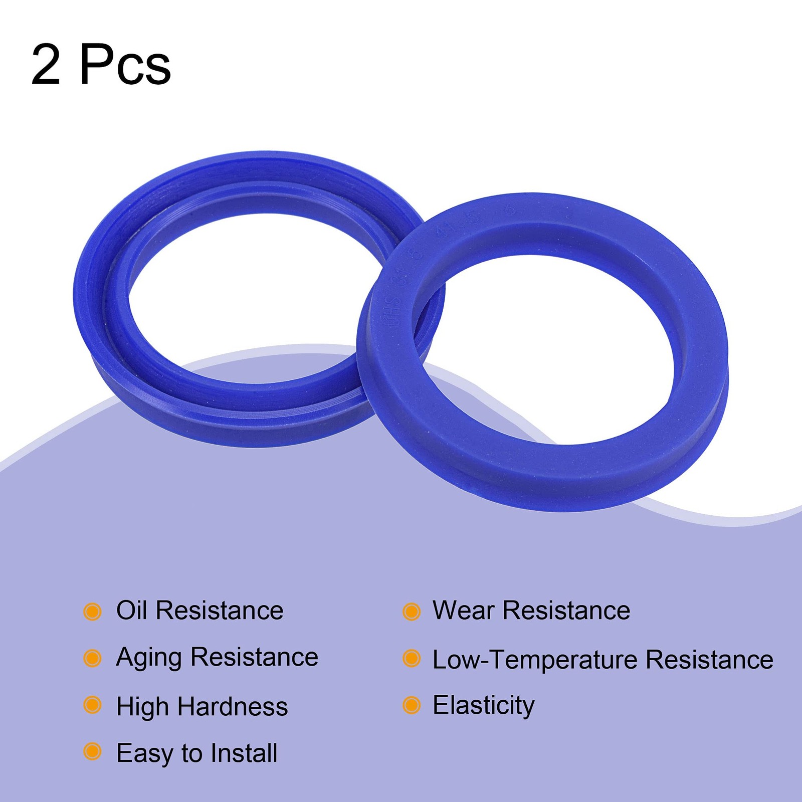 MECCANIXITY UHS Radial Shaft Seal 31.5mm ID x 41.5mm OD x 6mm 31.5×41.5x6mm