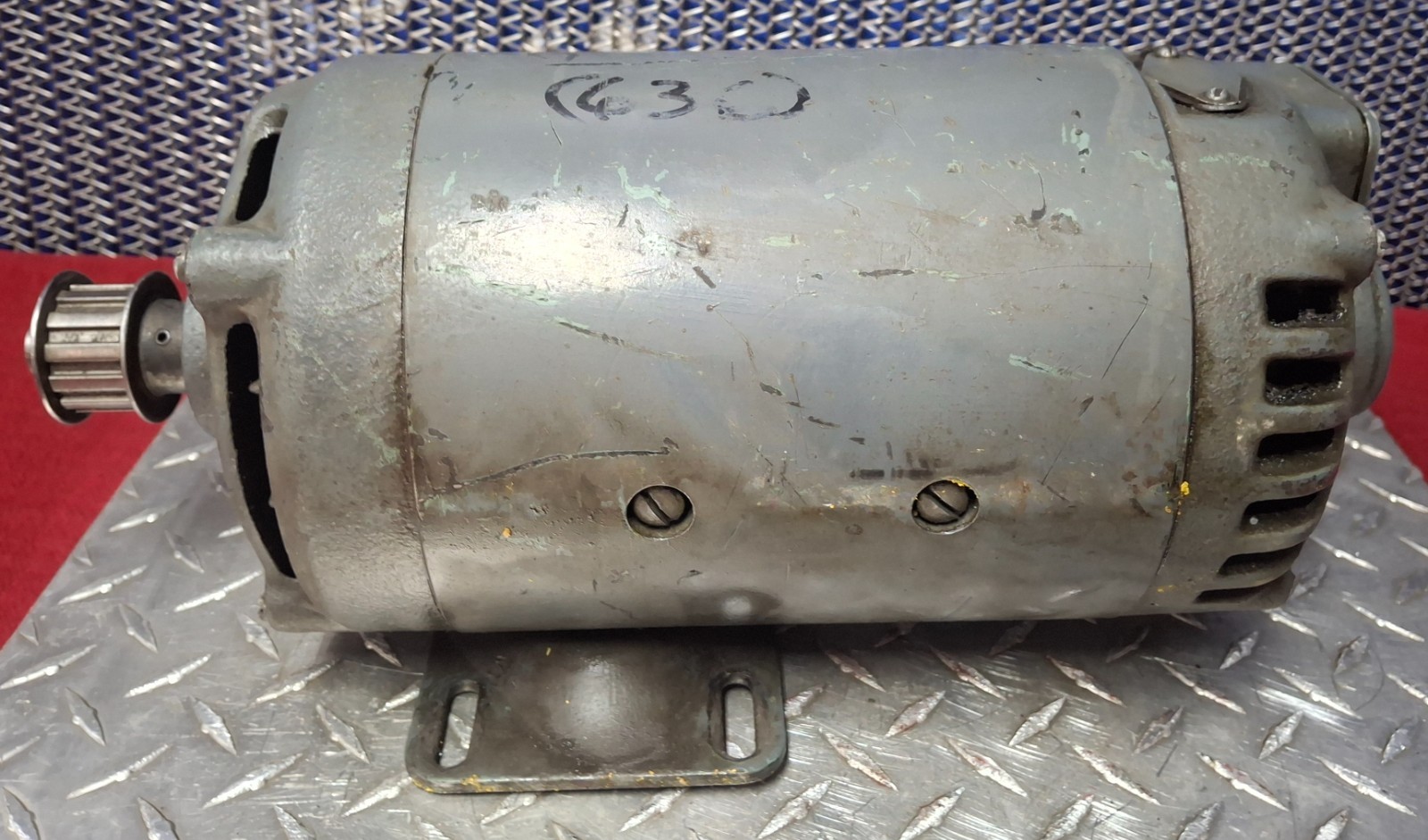 GE 5BC49AB107 DC Motor 114D Frame 1/3 HP 1140 Rpm 75/50V Shunt Wound