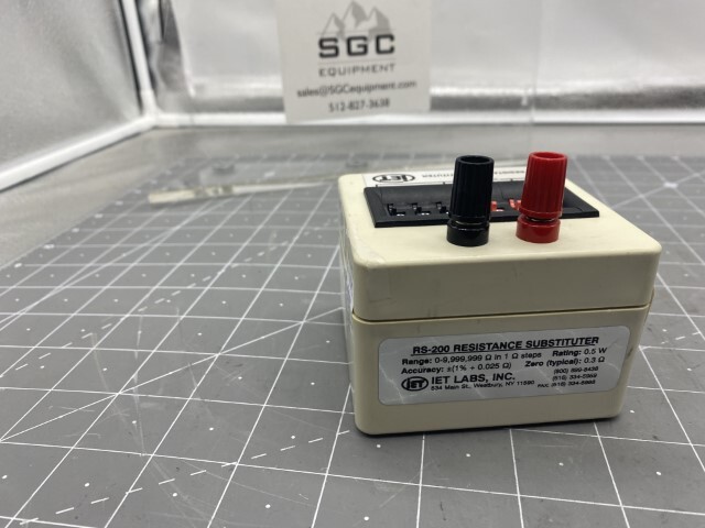 IET Labs Resistance Sub Box PN: RS-200 ASML RS-200-SET
