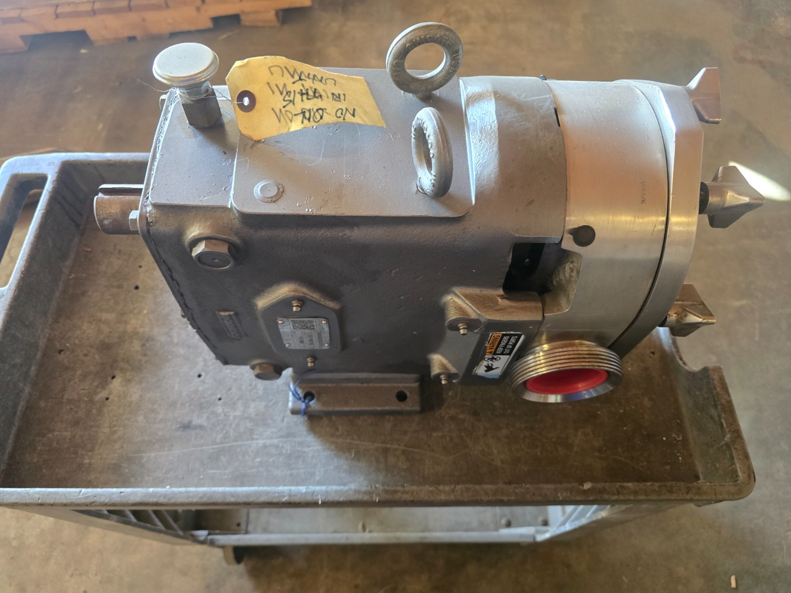 REBUILT! SPX-FLOW WAUKESHA CHERRY-BURRELL POSITIVE DISPLACEMENT PUMP 060-U1