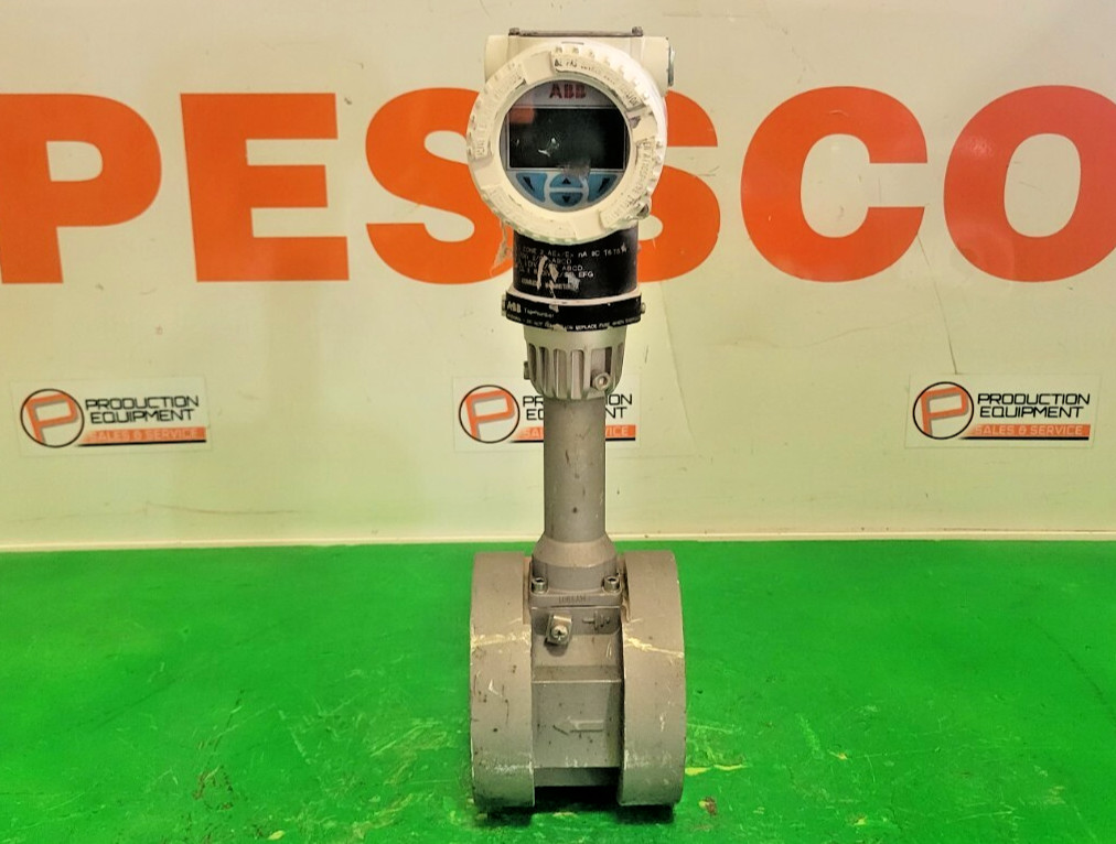 ⚡ABB VORTEX MASTER FLOWMETER 3″ DN80 CL 600 PESSCO OFFERING 1 G051525-8-9 🗽