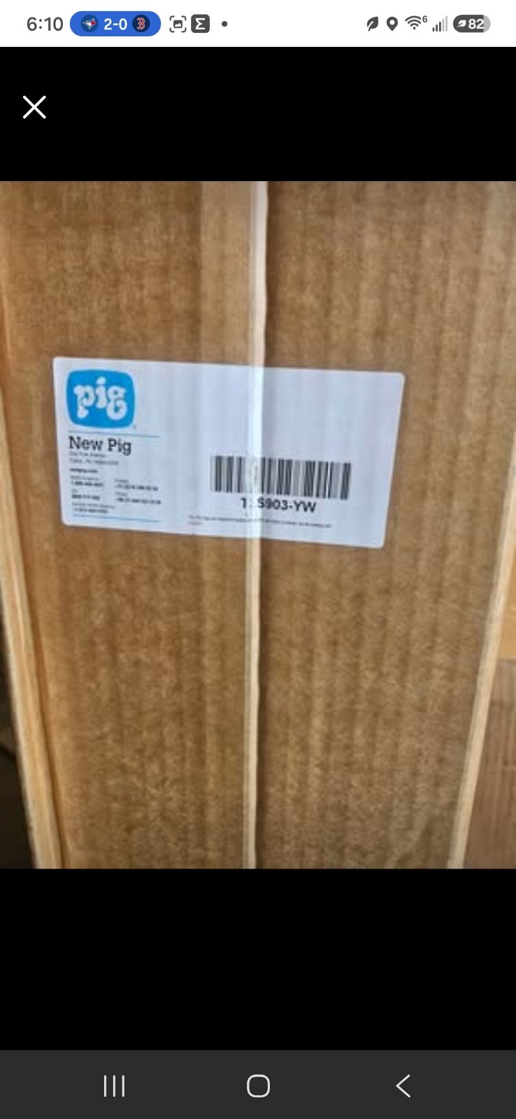 PIG TLS903-YW Quick Deploy Leak Diverter,6.54 lb. 30PY43