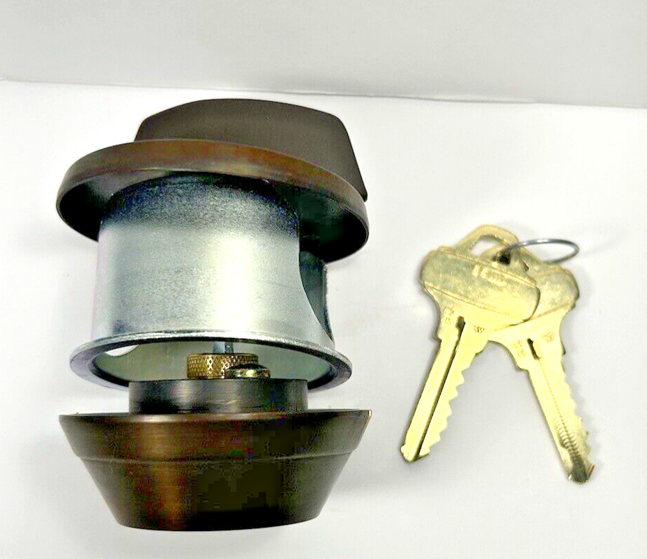 SCHLAGE B663P EV 613 Everest CYL X Classroom Turn NOS Bronze