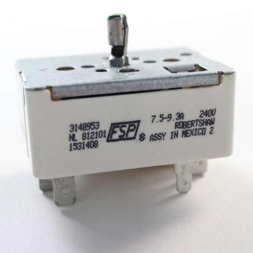 Whirlpool WP3148953 Range Surface Element Control 1/2″ Metal
