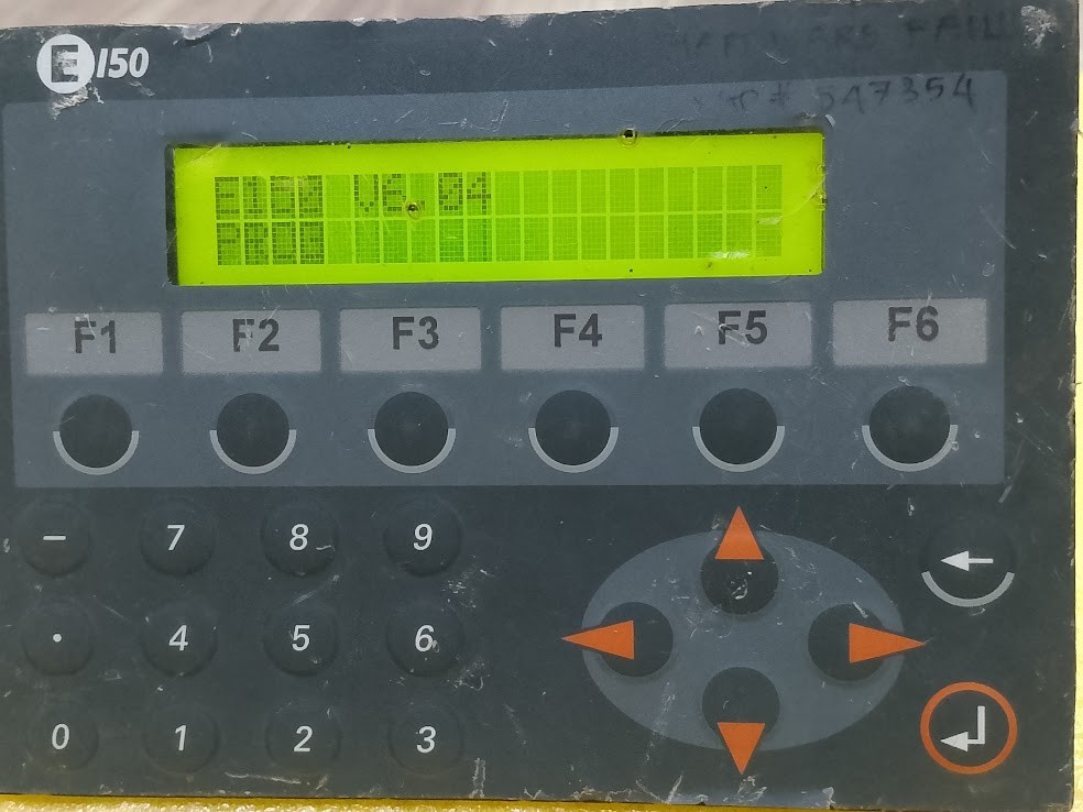 Beijer E150 E207750 Screen Ver 6.04