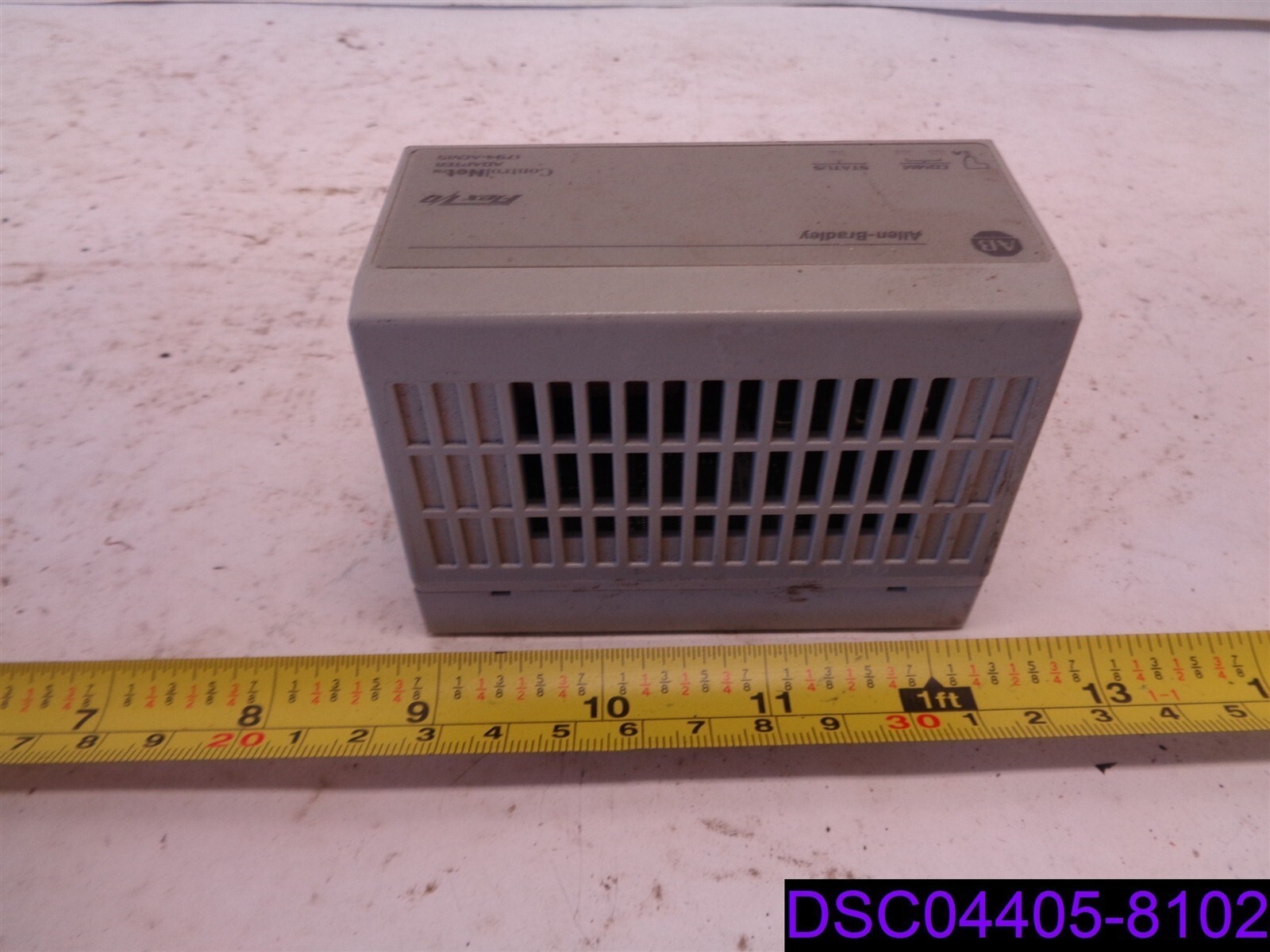 ALLEN BRADLEY 1794-ACN15 FLEX I/O CONTROLNET ADAPTER INPUT 24 VDC OUTPUT 5VDC