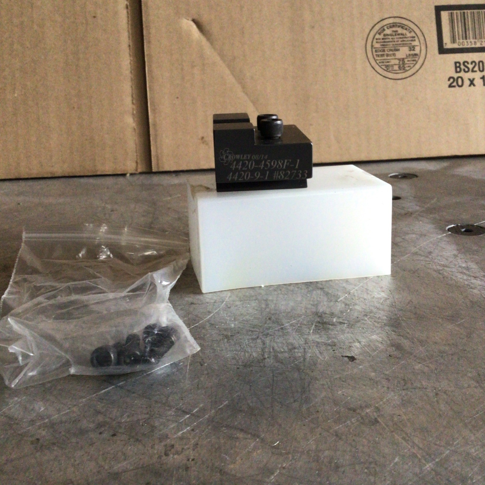 Crowley Modular Tooling 4420-4598f-1 4420-9-1 NOS