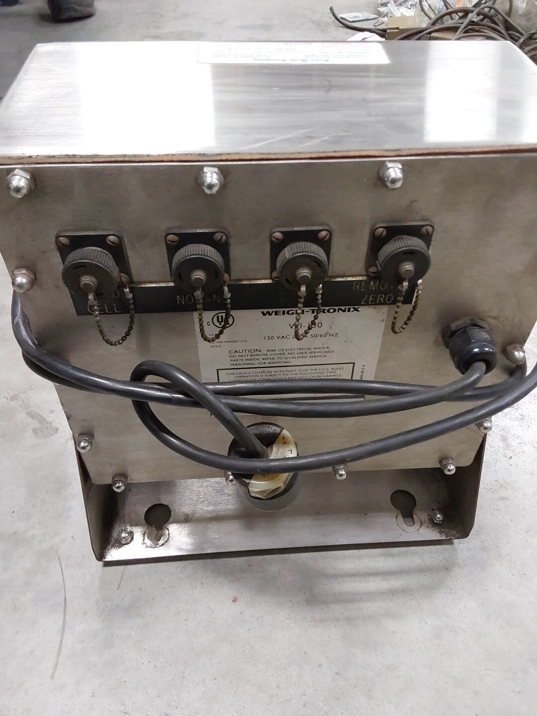 WEIGH-TRONIX WI-130 WEIGHT INDICATOR Cap 100,000