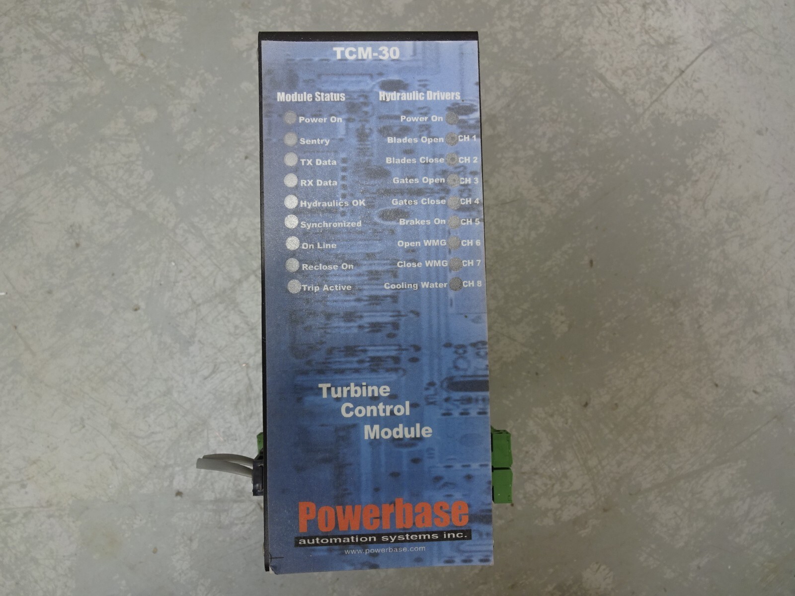 POWERBASE TCM-30 / TURBINE CONTROL MODULE / FOR HYDRO POWER STATIONS