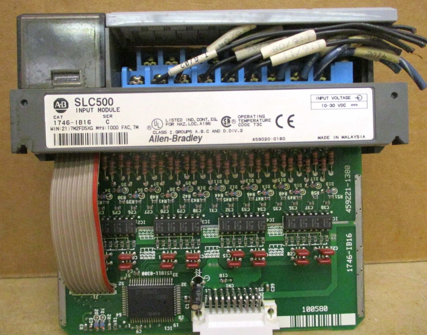 Allen-Bradley SLC 500 1746-P3 Ser A SLC 5/04 CPU 1747-L542 48677GN