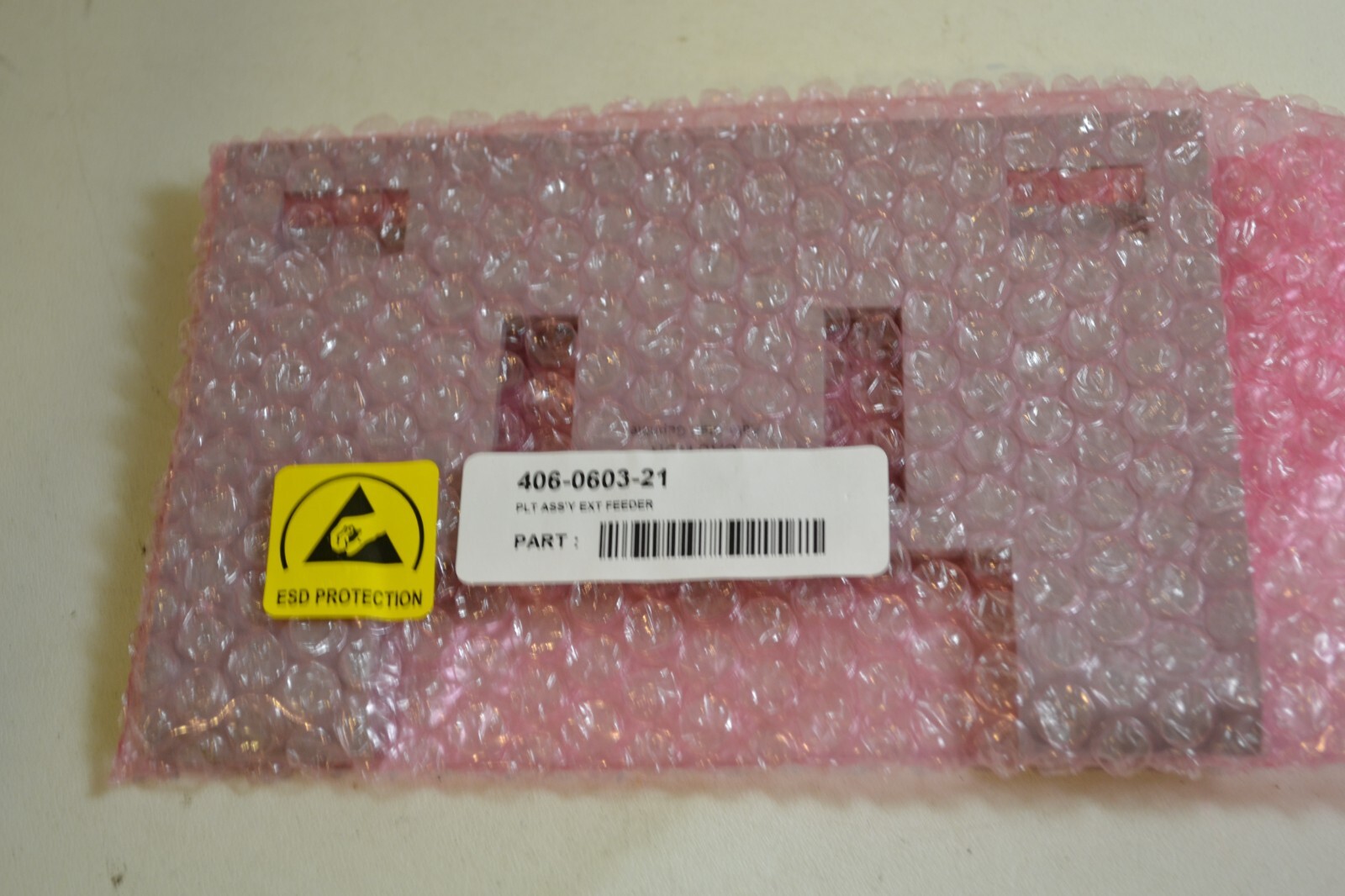 CUMMINS ALLISON OEM 406-0603-21 PLT Assy EXT Feeder