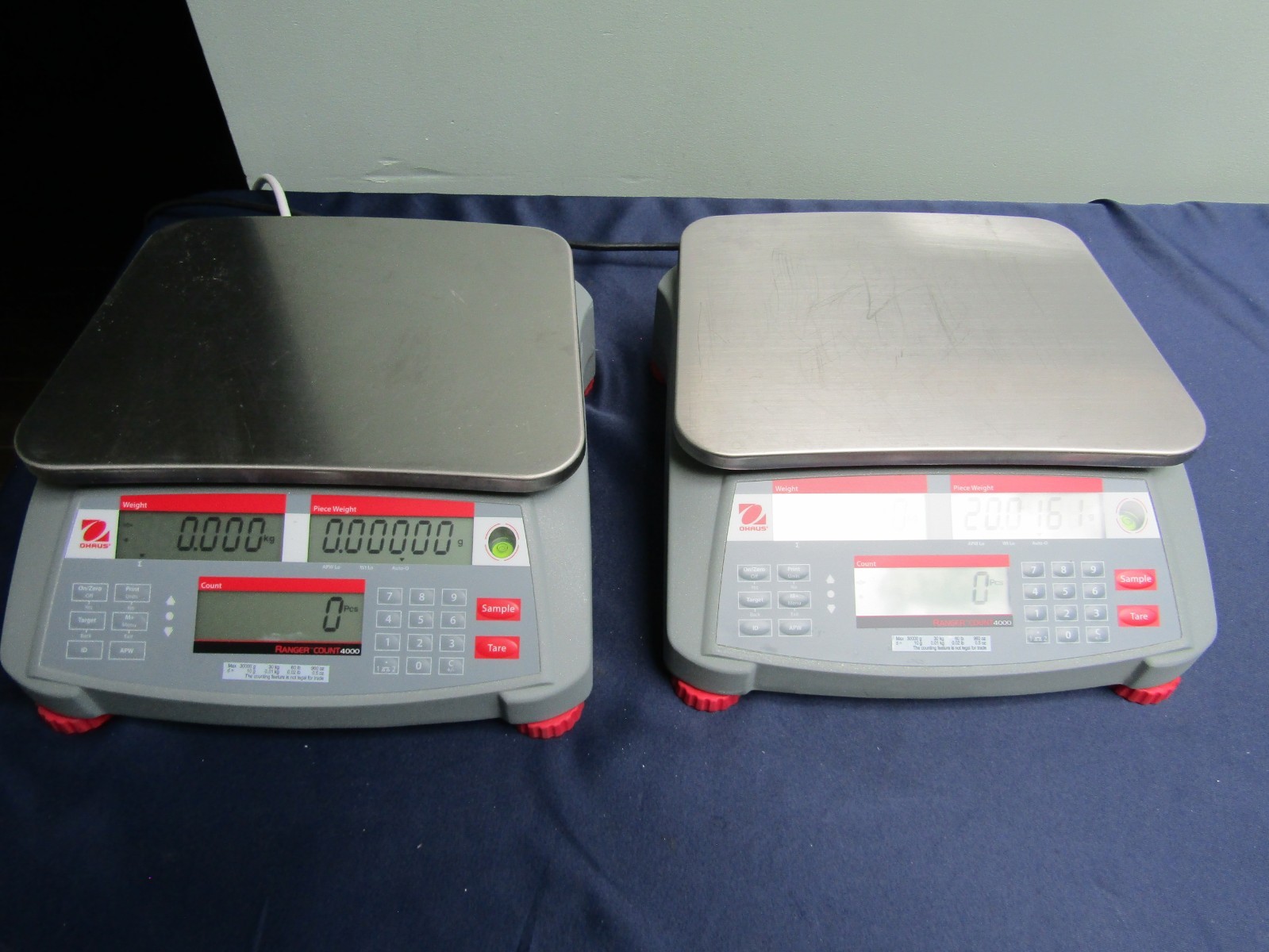Ohaus RC41M30 Ranger Count 4000 Durable Counting Scale max 30kg/60lb GUARANTEED