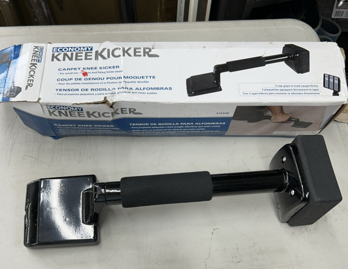 QEP Economy Knee Kicker Alloy Steel Black 4.17″L x 4.17″W x 16.93″H