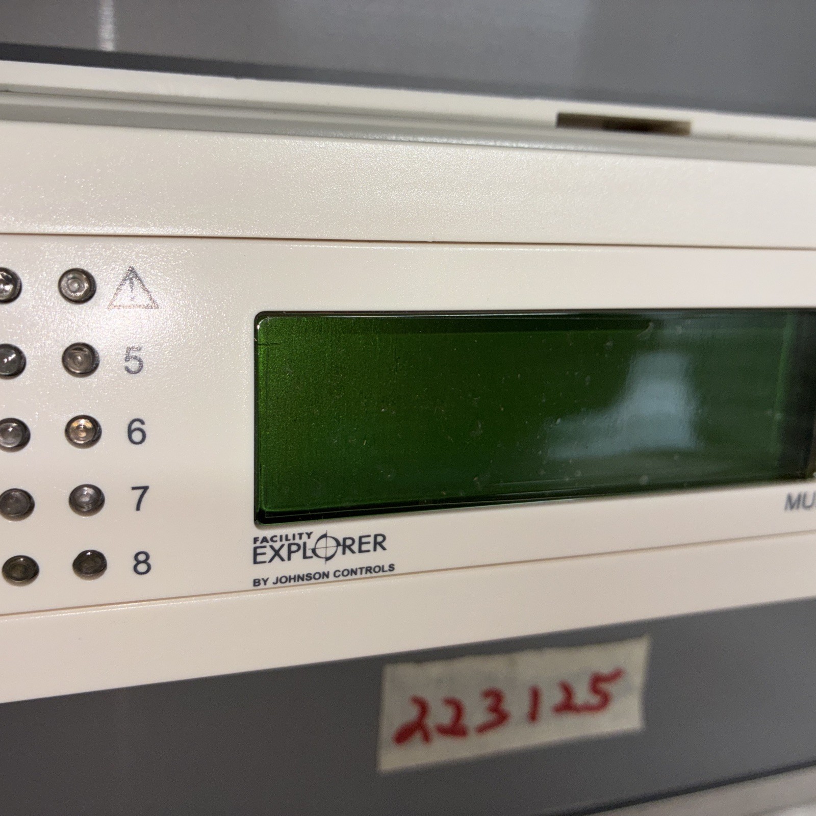 Johnson Controls MUI Facility Explorer