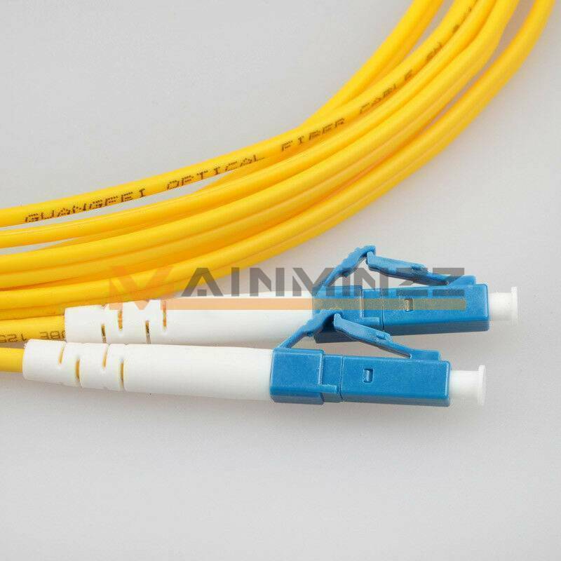 Fiber Optic Cable Patch Cord SM 2 core Duplex LC/APC-LC/UPC 9/125 ftth CATV 3M