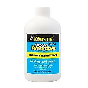 Vibra-Tite 30154 Clear Instant Super Glue Adhesive 1Lb