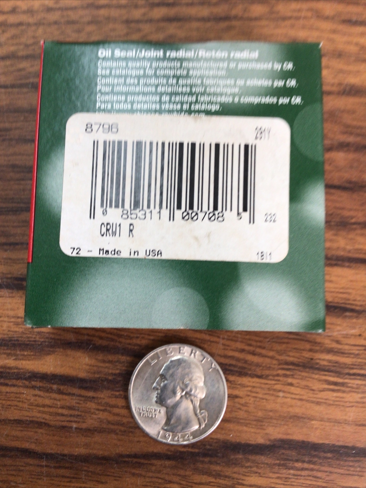 3-PCS CHICAGO RAWHIDE 8796 Oil Seals (TA46MS)