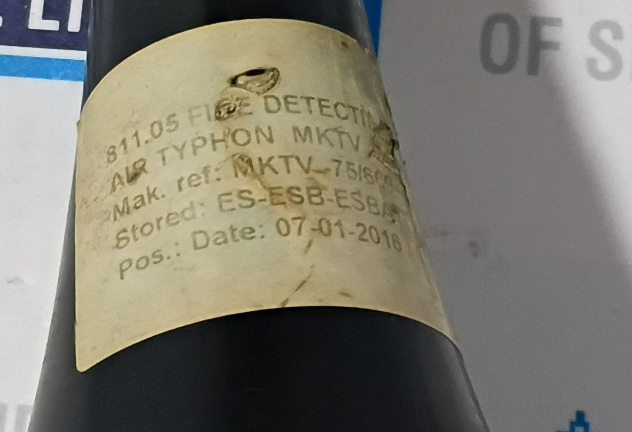 Kockum Sonics Tyfon MKT 75/660 Sweden AirHorn with Solenoid Valve
