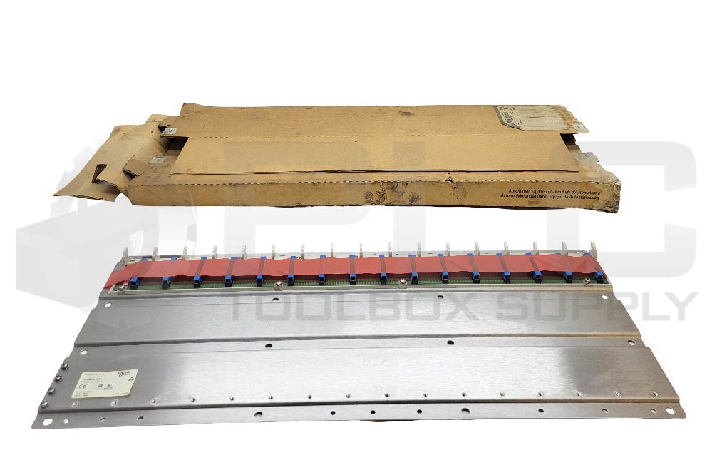 NEW SCHNEIDER ELECTRIC 140XBP01600 MODICON BACKPLANE 16 SLOT *READ*
