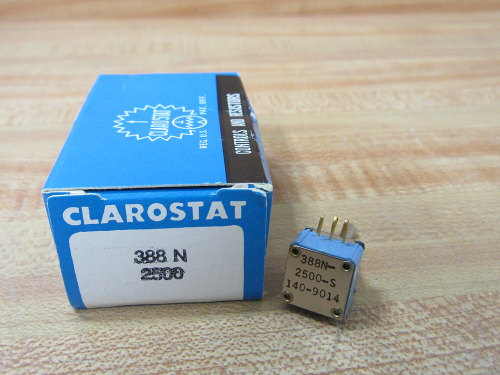 Clarostat 388N25K Potentiometer 388N-2500-S