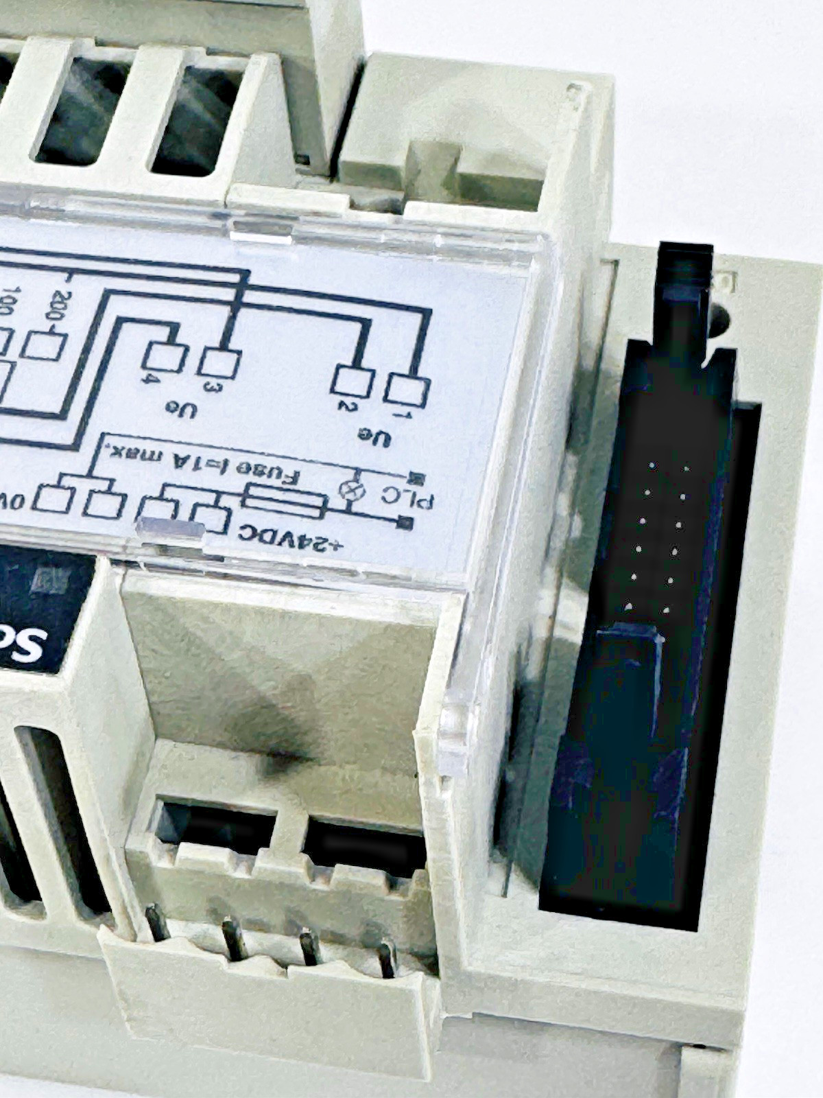 Schneider Modicon ABE7-S16E2F0 Solid State Output Relay 30VDC/0.015A Missing Con