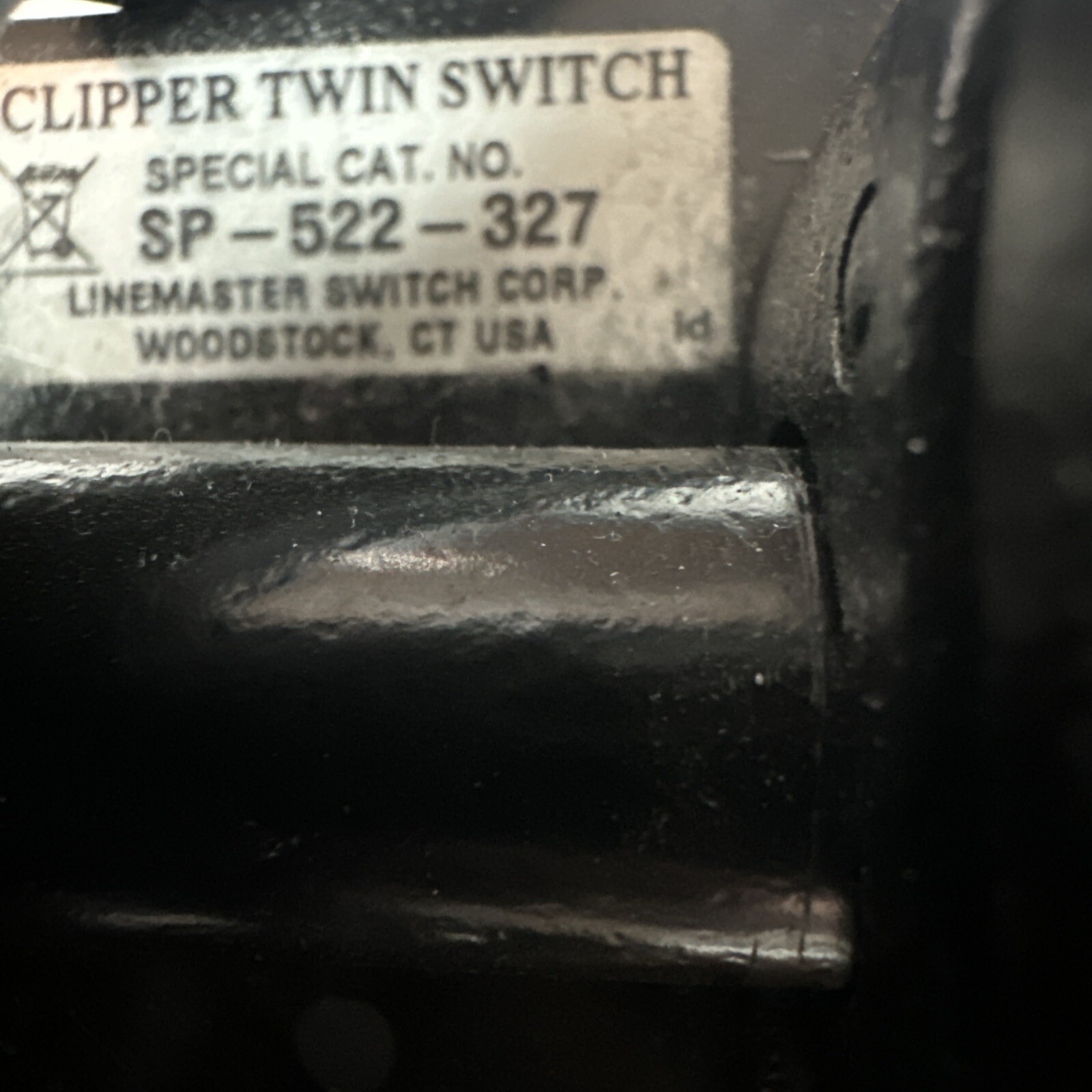 Motorola BLN6732B Linemaster SP-522-327 Clipper Twin Switch Foot Pedal Ship FREE