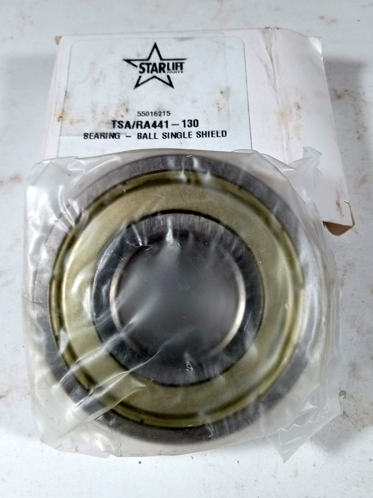 1 NEW STARLIFT BEARING TSA/RA441130 SINGLE SHIELD NIB ***MAKE OFFER***