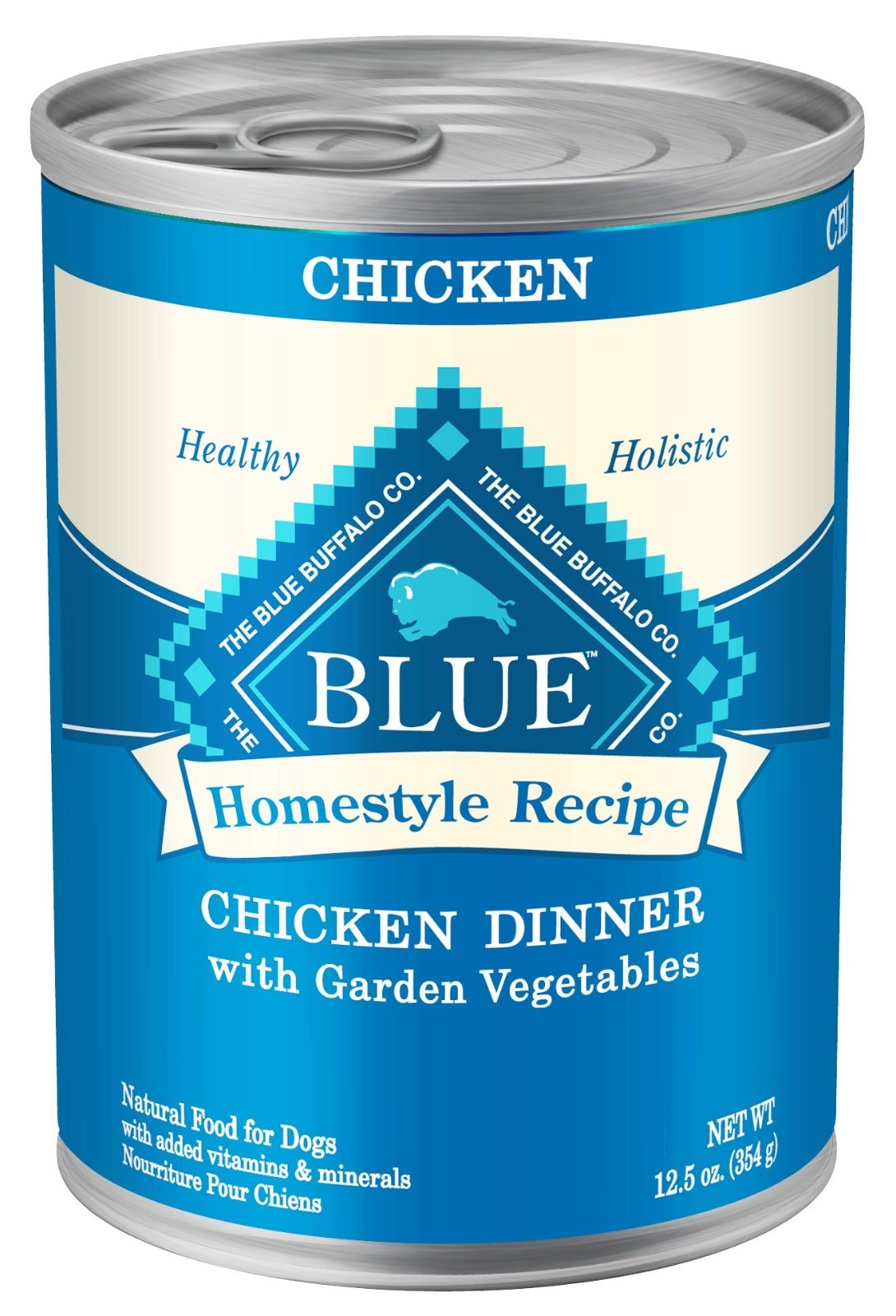 Blue Buffalo Homestyle Recipe Adult Wet Dog Food, Chicken – 12.5 Oz x 24 count