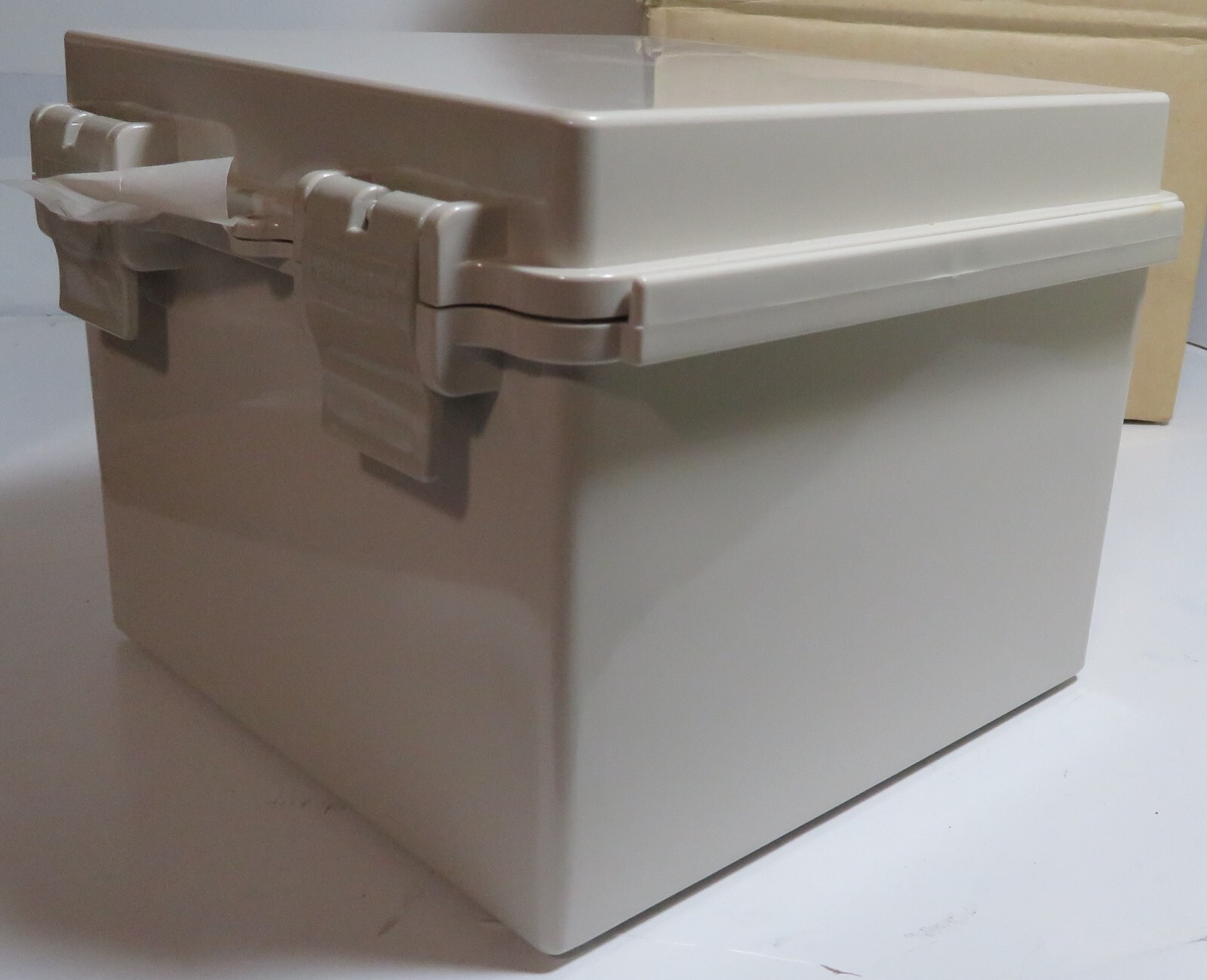 BUD IND NBF-32014 Light Gray Acrylonitrile Butadiene Styrene Wall Mount NEMA Box