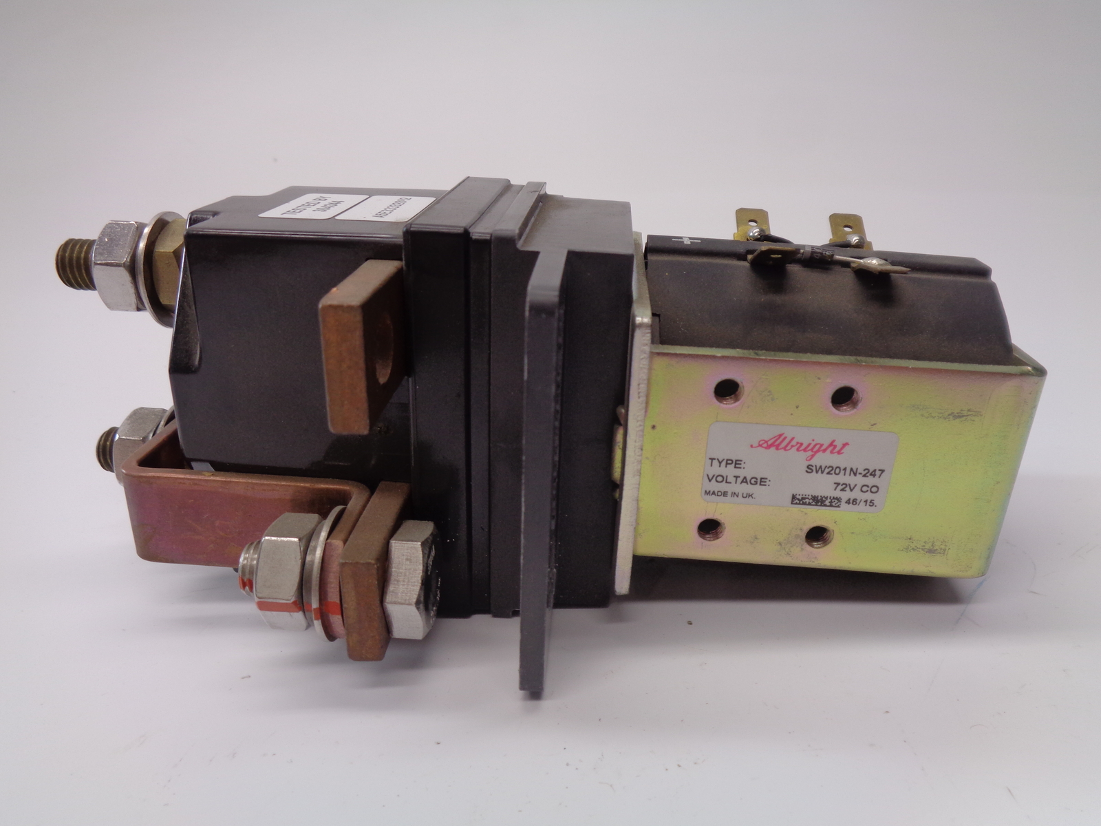 ALBRIGHT SW201N-247CONTACTOR 72V NSNP