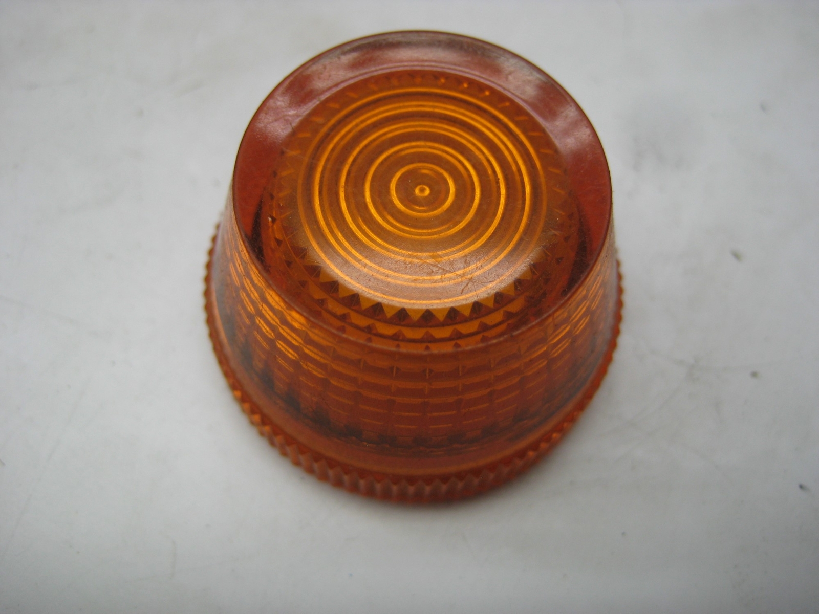INDUSTRIAL SPARE LOT OF 8 PILOT LIGHT LENS AMBER NSNP