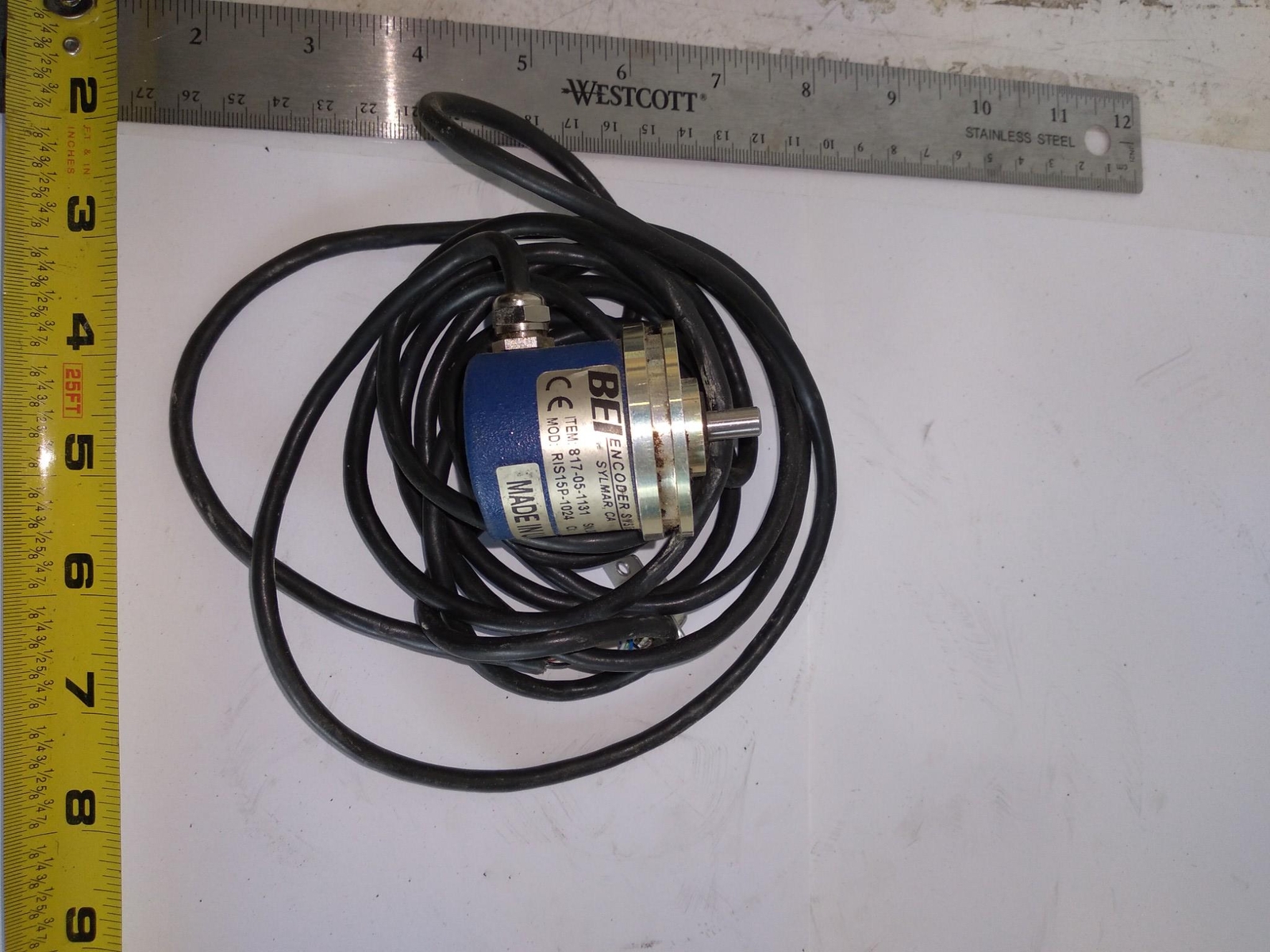 BEI SENSOR 817-05-1131 RIS15P-1024 208849