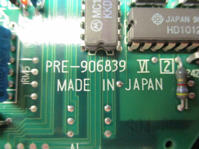 NEC ELECTRONICS AMERICA INC PRE-906839 PCB,PIN ELECTRONICS