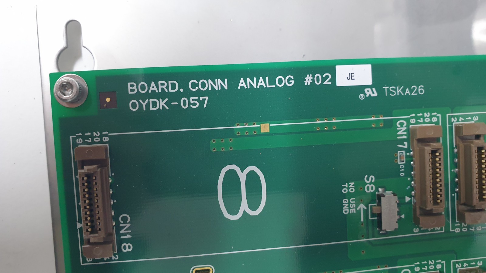 TEL Tokyo Electron BOARD CONN ANALOG #02 OYDK-057