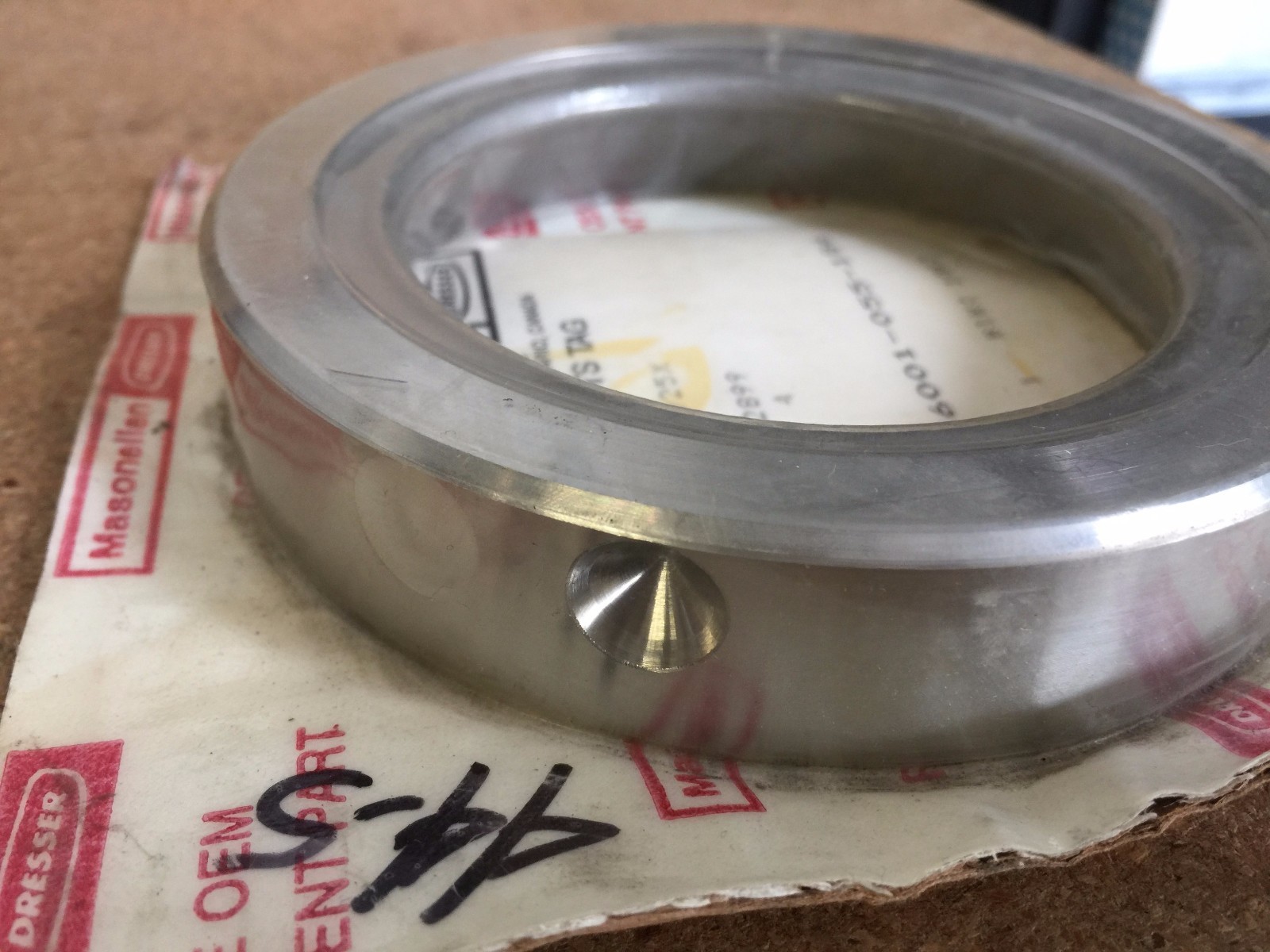 MASONELLAN DRESSER, 036001-055-186 RETAINER 4-13/16″ OD