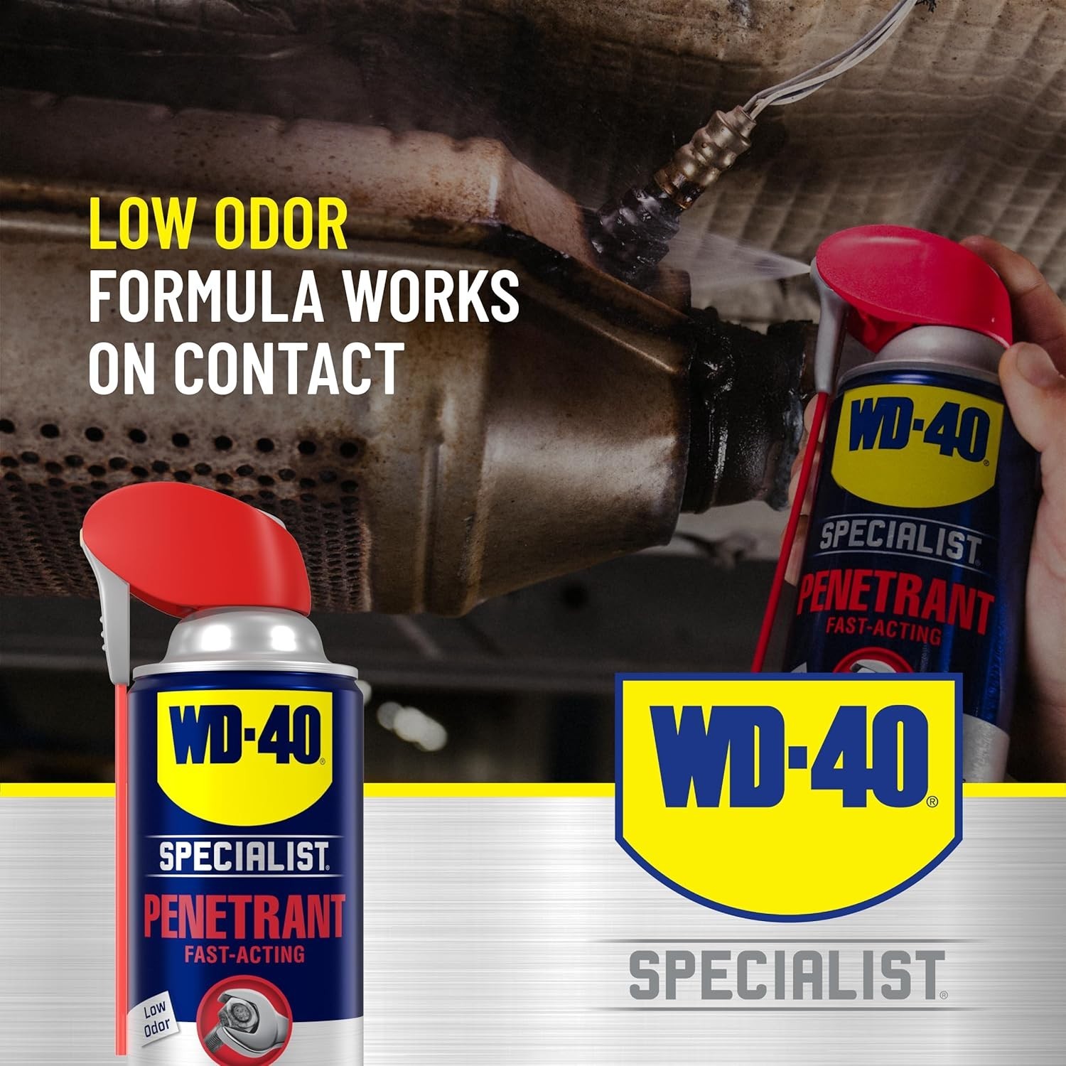 Fast-Acting 11oz Penetrant with Dual Spray Options – 6 Cans for Industrial Use